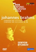 Cover: Brahms - Symphonies Nos. 3 & 4 - Monarda Music