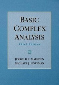 Enlarge image Cover: Basic Complex Analysis - W. H. Freeman