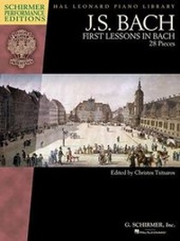 Enlarge image Cover: First Lessons In Bach - 28 Pieces - Hal Leonard Corporation