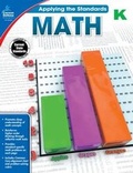 Cover: Math, Grade K - Carson Dellosa Education