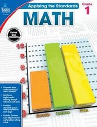 Enlarge image Cover: Math, Grade 1 - Carson Dellosa Education