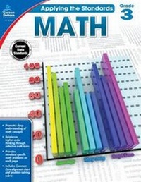 Enlarge image Cover: Math, Grade 3 - Carson Dellosa Education