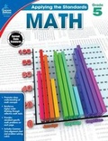 Cover: Math, Grade 5 - Carson Dellosa Education