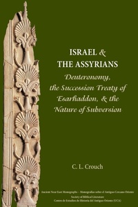 Enlarge image Cover: Israel and the Assyrians - SBL Press
