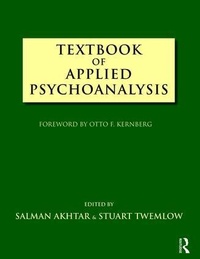 Enlarge image Cover: Textbook of Applied Psychoanalysis - Karnac Books