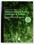 Cover: Pediatric Clinical Practice Guidelines and Policies - American Academy of Pediatrics