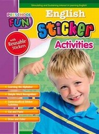 Enlarge image Cover: Preschool Fun - English Sticker Activities - Popular Book Company Ltd