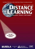 Cover: Distance Learning Magazine Vol 11 Issue 3 - Information Age Publishing