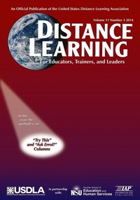 Enlarge image Cover: Distance Learning Magazine Vol 11 Issue 3 - Information Age Publishing