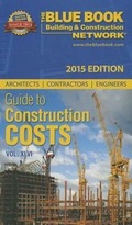 Cover: The Blue Book Network Guide to Construction Costs 2015 - BNI Publications