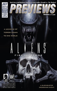 Enlarge image Cover: Previews July 2014 Issue 310 - PREVIEWS Publications