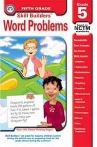 Enlarge image Cover: Word Problems Grade 5 - Skill Builders