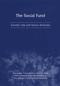 Enlarge image Cover: The Social Fund - Joseph Rowntree Foundation