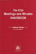 Cover: The ICSA Meetings and Minutes Handbook - ICSA Publishing Ltd