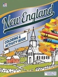 Cover: New England Coloring and Activity Book - Hawk's Nest Publishing