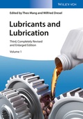 Cover: Lubricants and Lubrication - Wiley-VCH