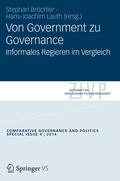 Cover: Von Government zu Governance - Springer VS