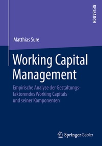 Abbildung von: Working Capital Management - Springer Gabler