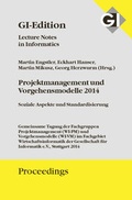 Cover: GI Edition Proceedings Band 236 - Projektmanagement und Vorgehensmodelle 2014 - K&ouml;llen