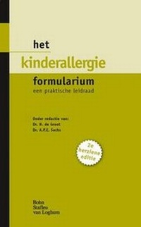 Abbildung von: Het Kinderallergie Formularium - Bohn Stafleu Van Loghum