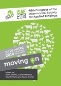 Cover: Proceedings of the 48th Congress of the International Society for Applied Ethology - Wageningen Academic Publishers