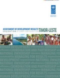 Cover: Assessment of Development Results: Timor-Leste - United Nations