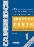 Cover: New Cambridge Proficiency Practice Tests 1 - New Editions