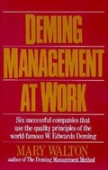 Cover: Deming Management at Work - G P Putnam's Sons