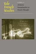 Cover: Yale French Studies, Number 127 - Yale University Press