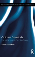 Cover: Curriculum Epistemicide - Routledge