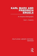 Cover: Karl Marx and Friedrich Engels (RLE Marxism) - Routledge