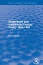 Bild: Restoration and Eighteenth-Century Poetry 1660-1780 (Routledge Revivals) - Routledge