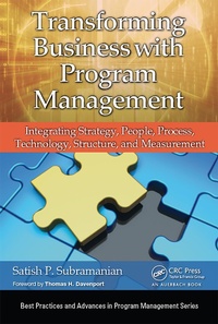 Abbildung von: Transforming Business with Program Management - Auerbach Publishers Inc.