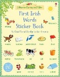 Cover: First Irish Words Sticker Book - Usborne Publishing Ltd