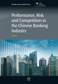 Abbildung von: Performance, Risk and Competition in the Chinese Banking Industry - Chandos Publishing