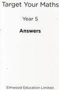 Cover: Target Your Maths Year 5 Answer Book - Elmwood Press