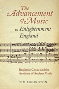 Cover: The Advancement of Music in Enlightenment England - De Gruyter
