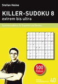 Cover: KILLER-SUDOKU 8 - extrem bis ultra - verlag presse service