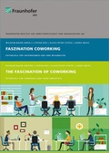 Cover: Faszination Coworking. - Fraunhofer Verlag