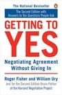 Cover: Getting to Yes - Penguin Putnam Inc