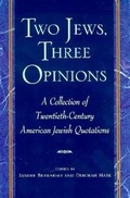 Cover: Two Jews, Three Opinions - Penguin Putnam Inc