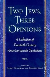 Enlarge image Cover: Two Jews, Three Opinions - Penguin Putnam Inc