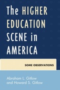 Cover: The Higher Education Scene in America - University Press of America