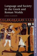 Cover: Language and Society in the Greek and Roman Worlds - Cambridge University Press