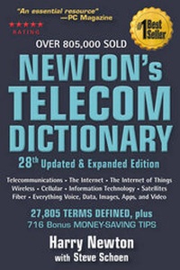 Enlarge image Cover: Newton's Telecom Dictionary - Telecom Publishing