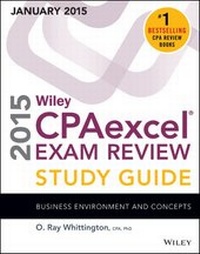 Enlarge image Cover: Wiley CPAexcel Exam Review 2015 Study Guide (January) - Wiley