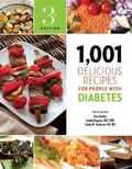 Cover: 1,001 Delicious Recipes for People with Diabetes - Surrey Books,U.S.