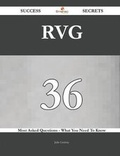Cover: Rvg 36 Success Secrets - 36 Most Asked Questions on Rvg - What You Need to Know - Emereo Publishing