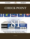 Cover: Check Point 81 Success Secrets - 81 Most Asked Questions on Check Point - What You Need to Know - Emereo Publishing