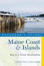 Cover: Explorer's Guide Maine Coast & Islands: Key to a Great Destination - Countryman Press Inc.